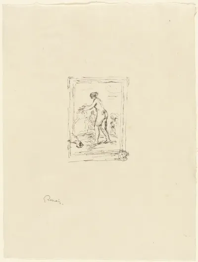 Woman with Grapevine, 2nd variant