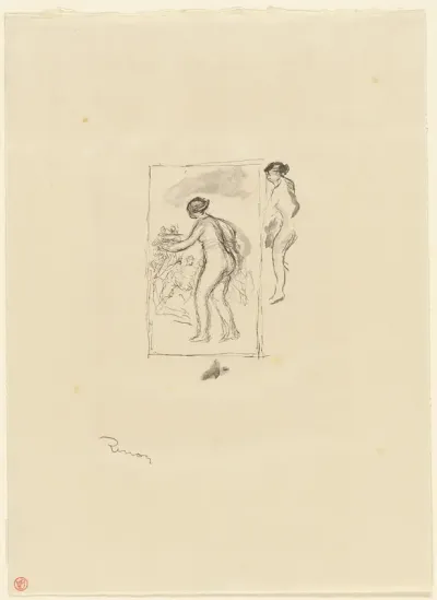 Woman with Grapevine, 4th variant