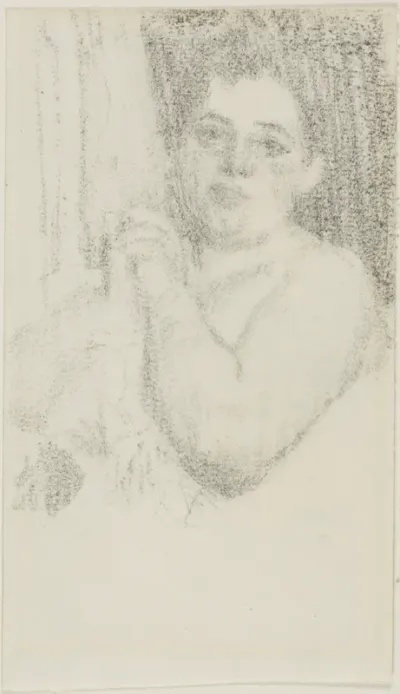 Woman with Hands Clasped