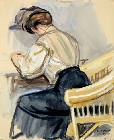 Woman Writing