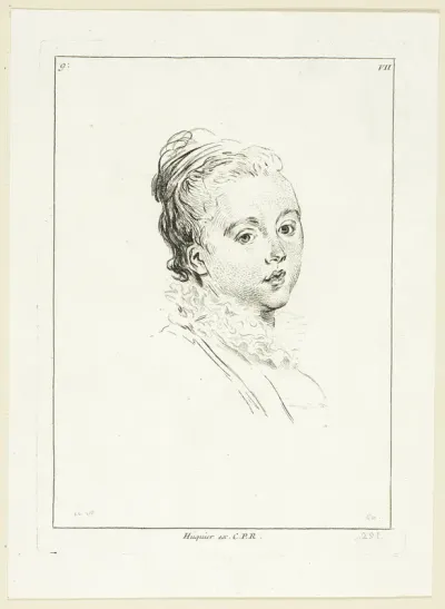 Woman's Head (turned to left)