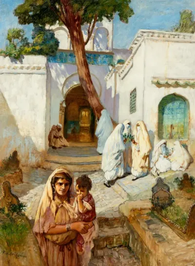 Women Near the Sidi Abderrahman