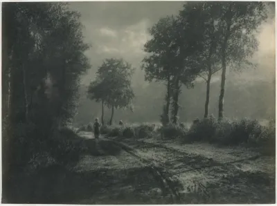 Women on a Country Road