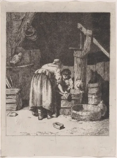 Women Washing
