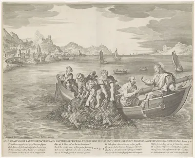 Wonderbaarlijke visvangst