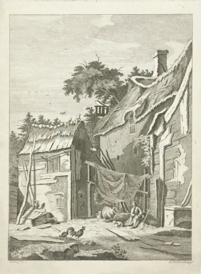 Woning van een visser