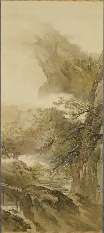 Woodcutter Returning from the Mountain in Spring
