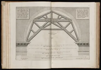 Wooden Falsework Supporting a Vault