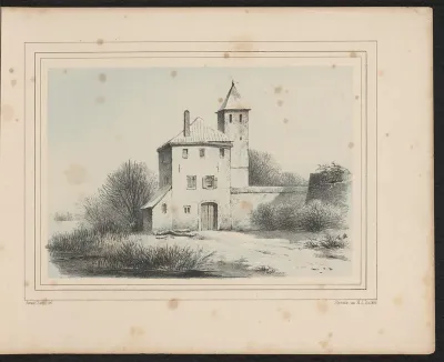 Woonhuis bij stadsmuur