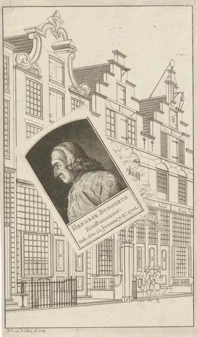Woonhuis op de Haarlemmerdijk te Amsterdam van Hendrik Busserus