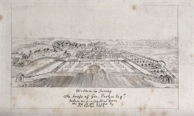 Wotton house and grounds in Surrey