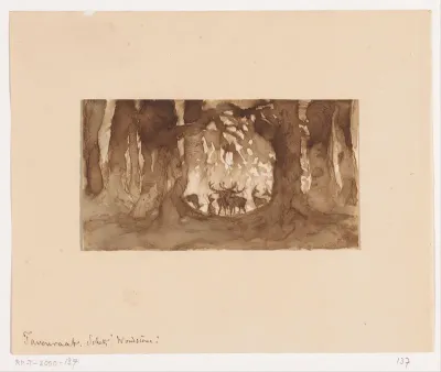 Woudscène