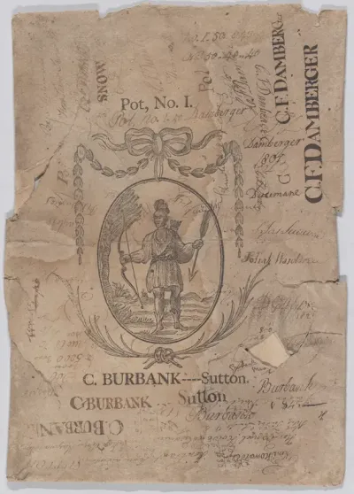 Wrapper: Burbank Paper Mill, Sutton, Massachusetts