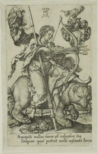 Wrath, from the Vices