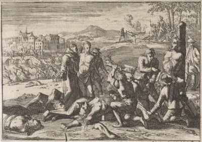 Wreedheden tegen de protestanten in Ierland, 1642
