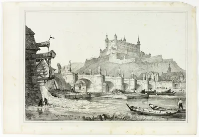 Wurtzburg, from Facsimiles of Sketches made in Flanders and Germany