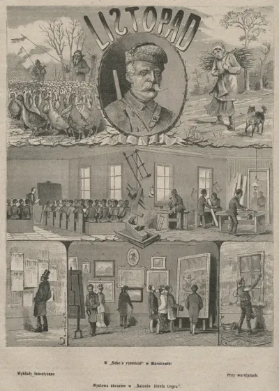 Wystawa obrazów w "Salonie Józefa Ungra"