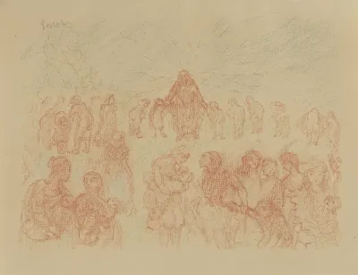 X. Laat de kleinen tot mij komen (uit: Taferelen uit het leven van Christus)