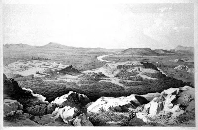 Xanthus, Lycia, a view of the plain