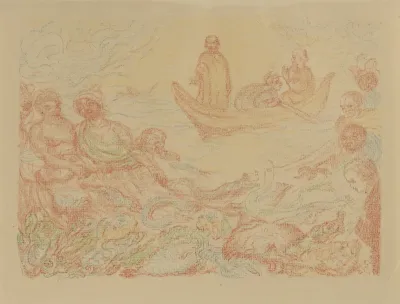 XIII. De wonderbare visvangst (uit: Taferelen uit het leven van Christus)