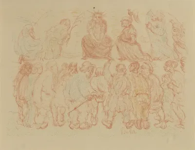 XVIII. De bespotting van Christus (uit: Taferelen uit het leven van Christus)