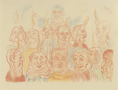 XXIX. De Heilige Geest verlicht de apostelen (uit: Taferelen uit het leven van Christus)