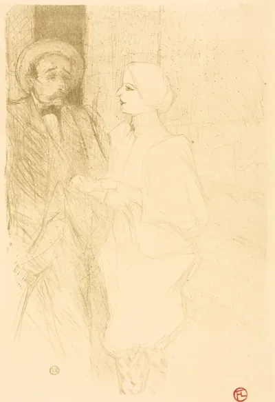 Yahne and Mayer in "L'age difficile" (Yahne et Mayer dans "L'age difficile")