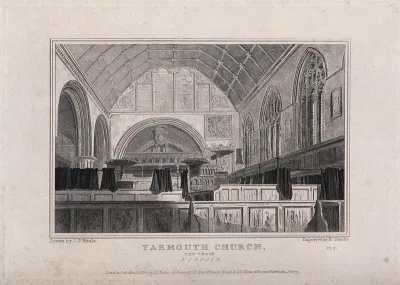 Yarmouth Church, Great Yarmouth, Norfolk, England: interior