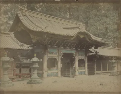 Yashamon Gate, Taiyuin Mausoleum, Nikko, Japan