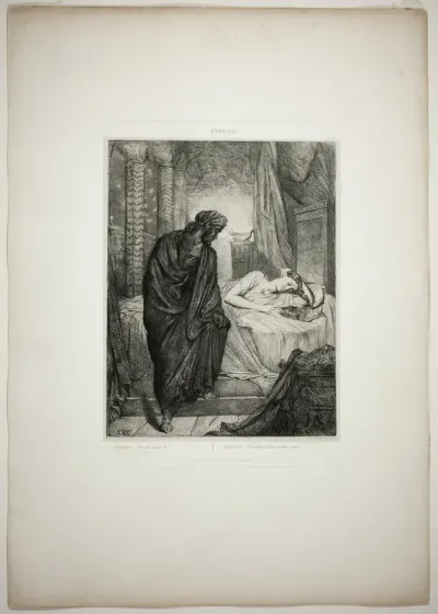 Yet She Must Die, plate eleven from Othello