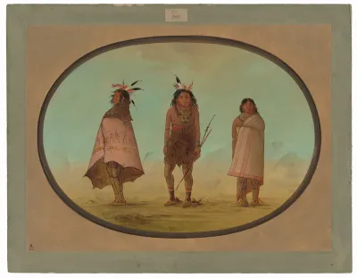 Yntah Medicine Man, a Warrior, and a Woman