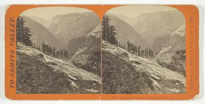 Yo-semite Valley, from the South Dome, No. 1614 from the series "Yosemite Valley"