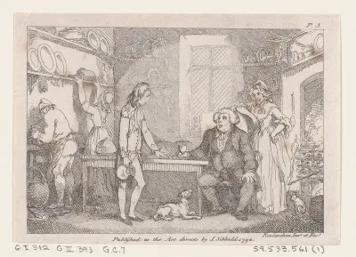 Young Adams Catechised by Parson Adams, from "The Adventures of Joseph Andrews, and his friend Mr. Abraham Adams"