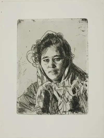 Young Girl from Mora (Kråkberg's Anna)