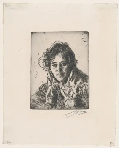 Young Girl from Mora