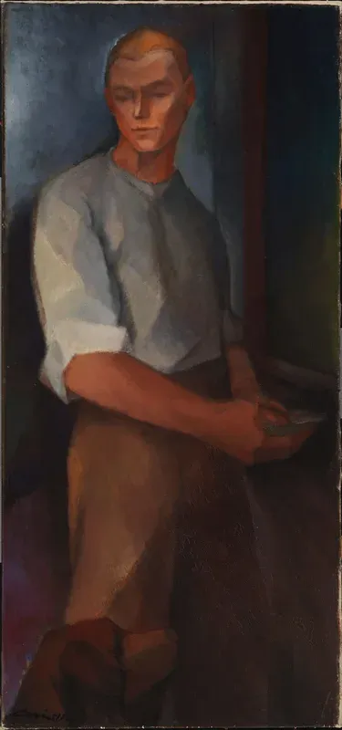 Young Man, Blacksmith
