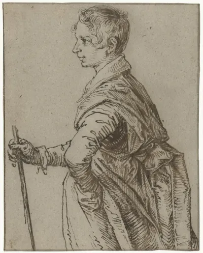 Young man standing