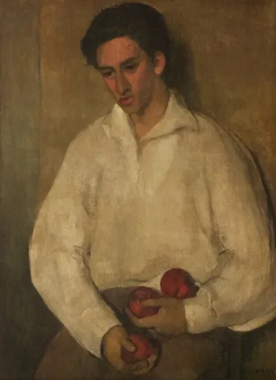 Young Man with Apples