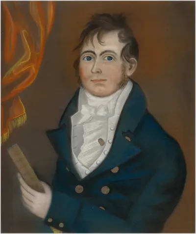 Young Man with Folding Rule