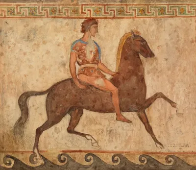 Young Rider, copy after a mural in a Neapolitan museum