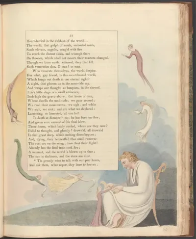 Young's Night Thoughts, Page 31, "'Tis greatly wise to talk with our past hours"