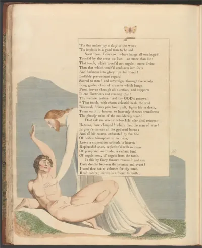 Young's Night Thoughts, Page 90, "That touch, with charm celestial heals the soul"