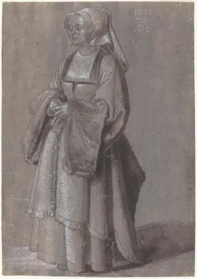 Young Woman in Netherlandish Dress