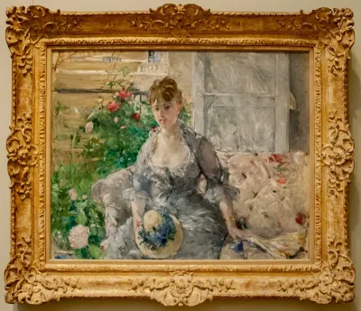 Young Woman on the Sofa