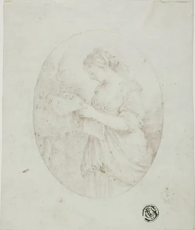 Young Woman Reading