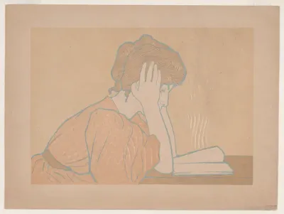 Young Woman Reading