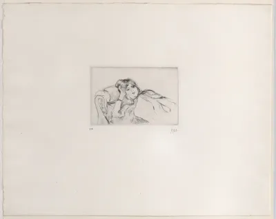 Young Woman Reclining