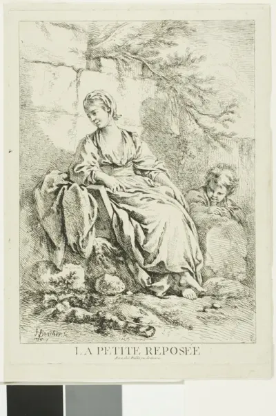 Young Woman Resting