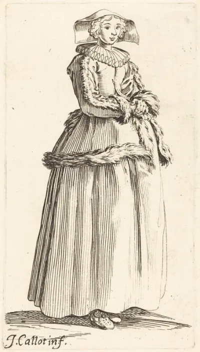 Young Woman with Hands Folded, Facing Right