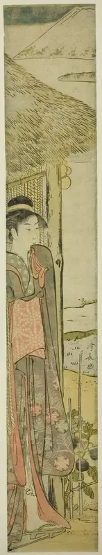 Young Woman with Symbols of the First Dream of the New Year